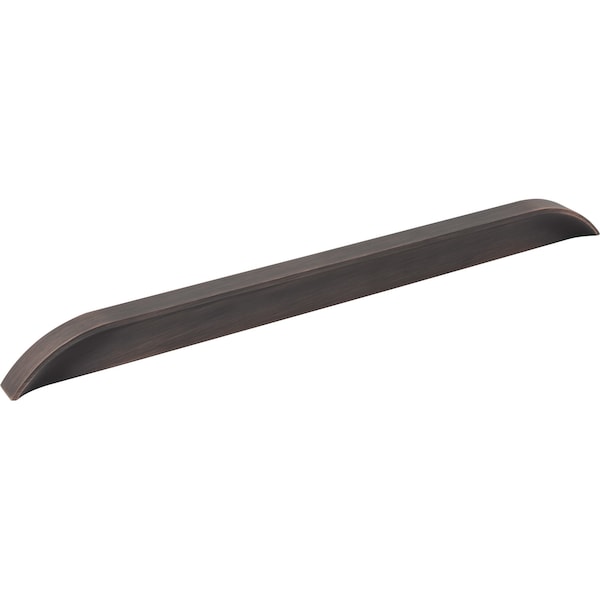 Jeffrey Alexander 305 mm Center-to-Center Brushed Oil Rubbed Bronze Elara Cabinet Pinch Pull 484-305DBAC - main